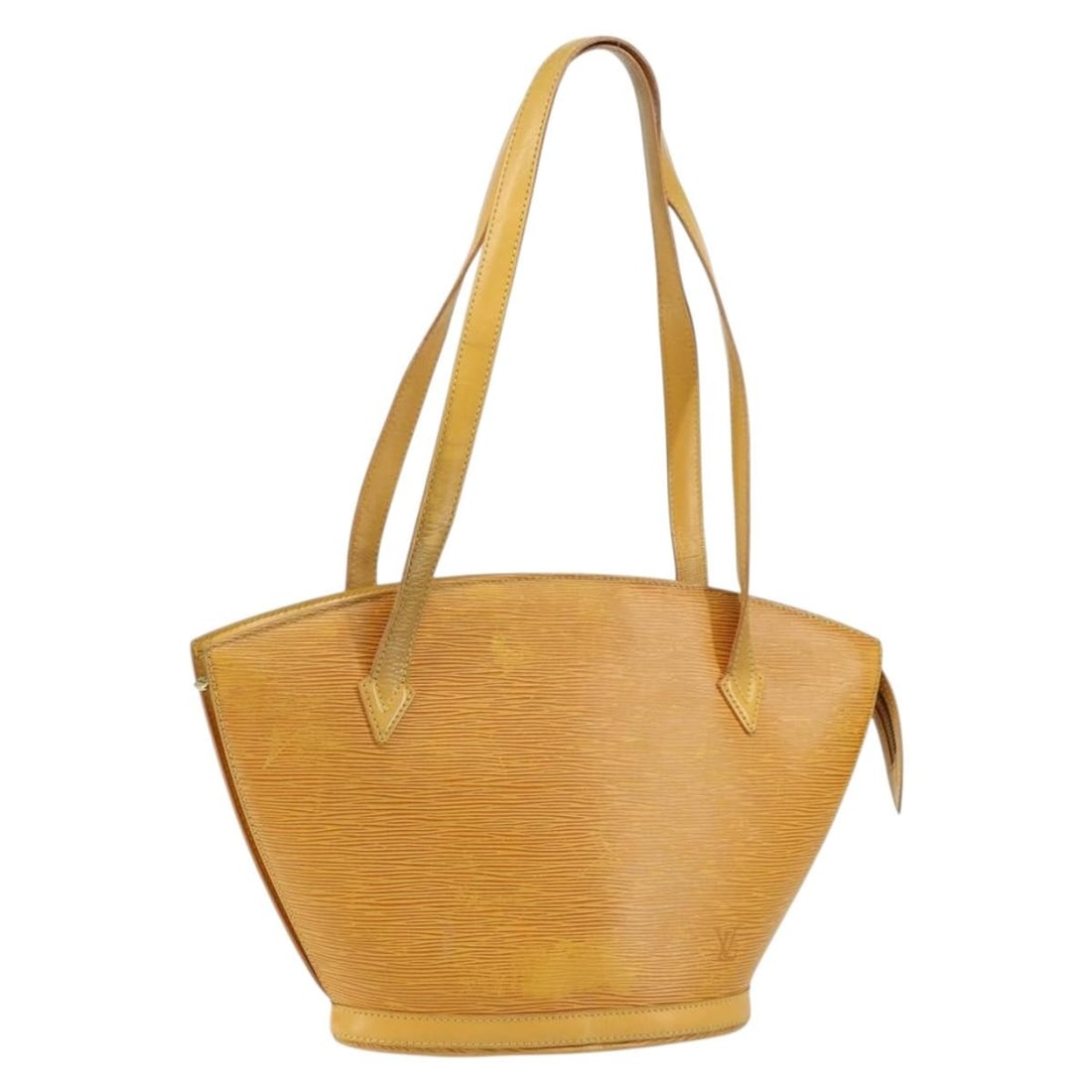 LOUIS VUITTON Epi Saint Jacques Yellow Shoulder Bag M52339: LOUIS VUITTON Epi Saint Jacques Yellow Shoulder Bag M52339 Introducing the elegant LOUIS VUITTON Epi Saint Jacques Shoulder Bag, a stylish accessory crafted from premium Epi leather in a vibrant yello
