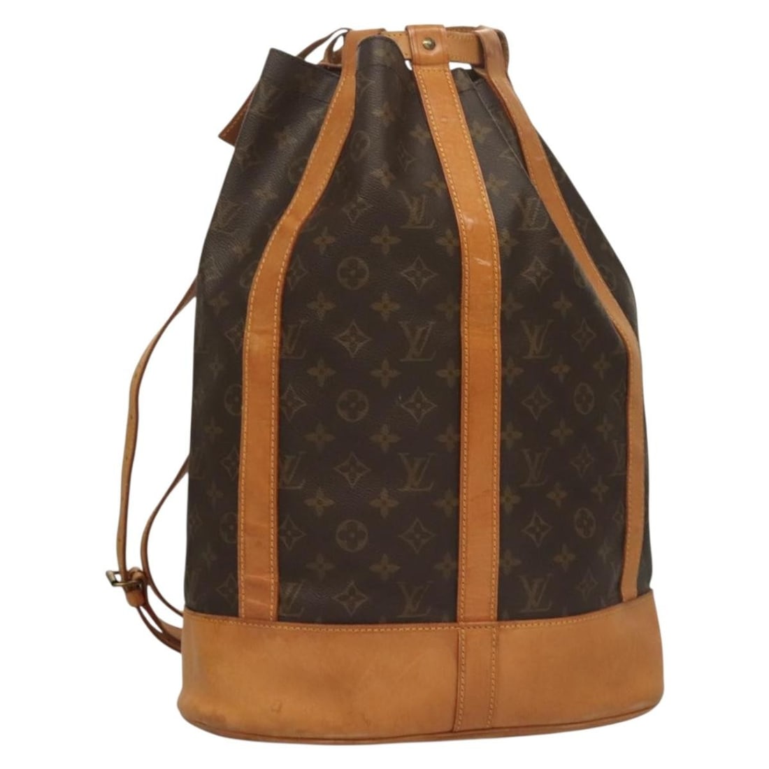 LOUIS VUITTON Monogram Randonnee GM Shoulder Bag M42244 Auth France (1 of 18)