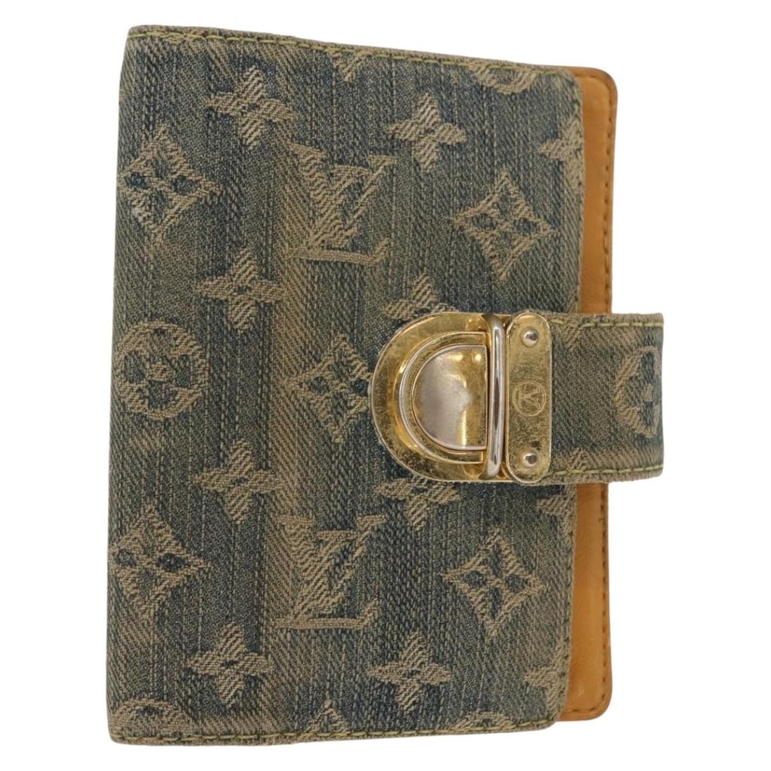 LOUIS VUITTON Monogram Denim PM Agenda Cover Blue R20010 Auth: LOUIS VUITTON Monogram Denim PM Agenda Cover Blue R20010 Auth This authentic LOUIS VUITTON Monogram Denim Agenda PM Day Planner Cover offers a stylish and functional way to organize your schedule. Cra