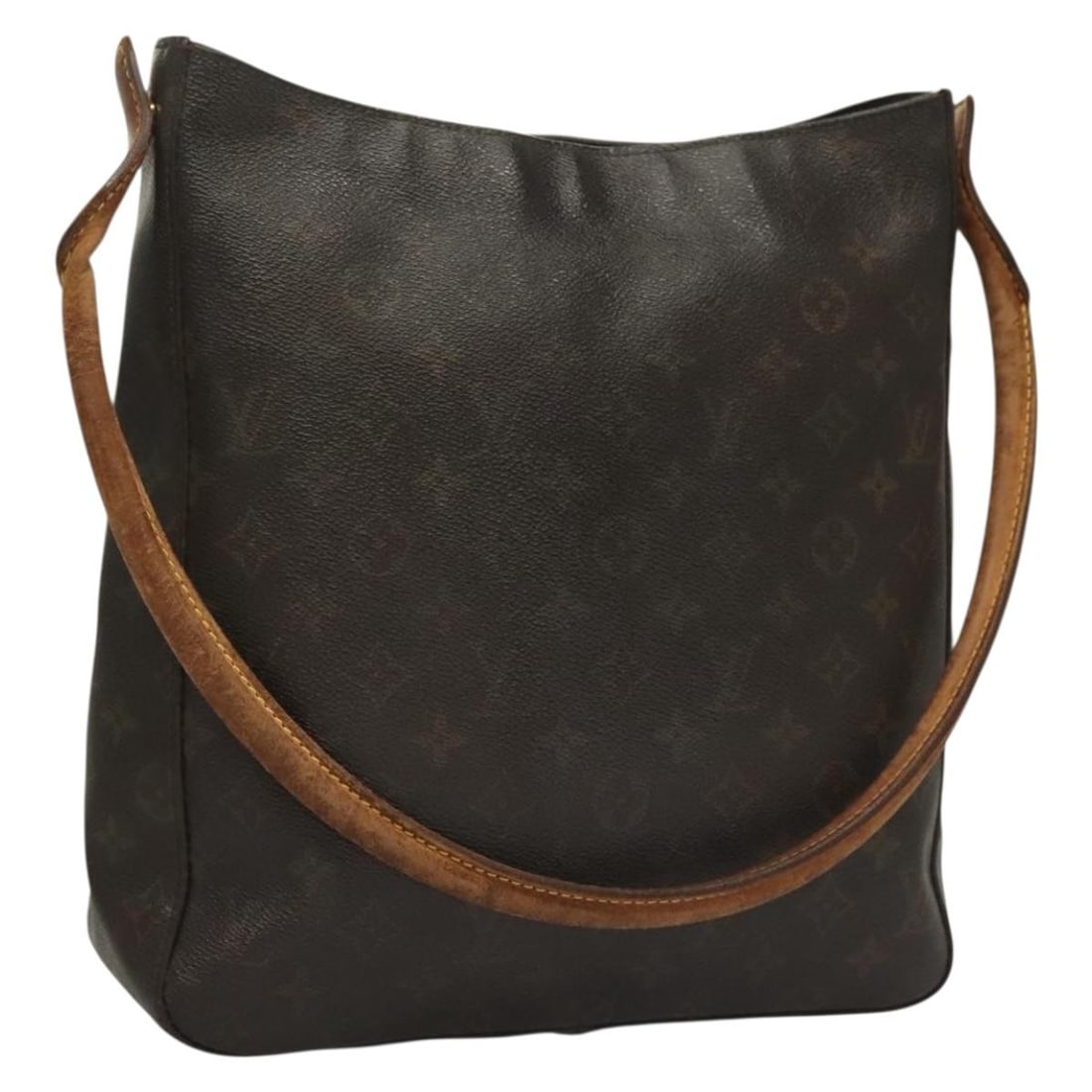 LOUIS VUITTON Monogram Looping GM Shoulder Bag M51145 Made in France: LOUIS VUITTON Monogram Looping GM Shoulder Bag M51145 Made in France This LOUIS VUITTON Monogram Looping GM Shoulder Bag is a stylish and functional accessory, crafted from durable Monogram Canvas. Th