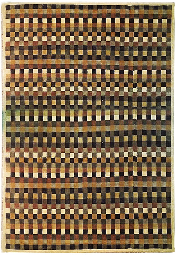 Vibrant 9' x 11'10'' Multi-Color Handmade Wool Rug: Vibrant 9' x 11'10'' Multi-Color Handmade Wool Rug Free continental US Shipping Enhance your living space with the vibrant and artistic 9 x 11.10 Multi-Color Contemporary Handmade Rug. This eye-catchi