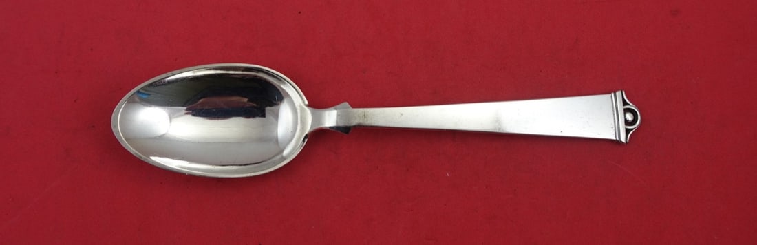 Peter Hertz Vendome Sterling Silver Serving Spoon 8 Inch (1 of 2)