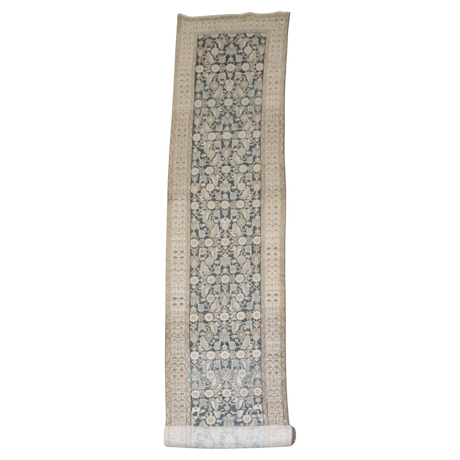 Vintage 25 Foot Persian Malayer Runner Wool Hand-Woven Iran (1 of 7)