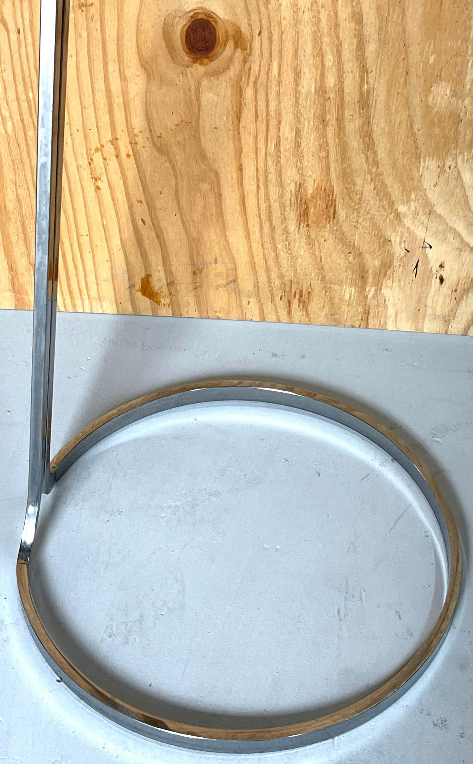 Milo Baughman Style 1980s Chrome Adjustable Easel - 10