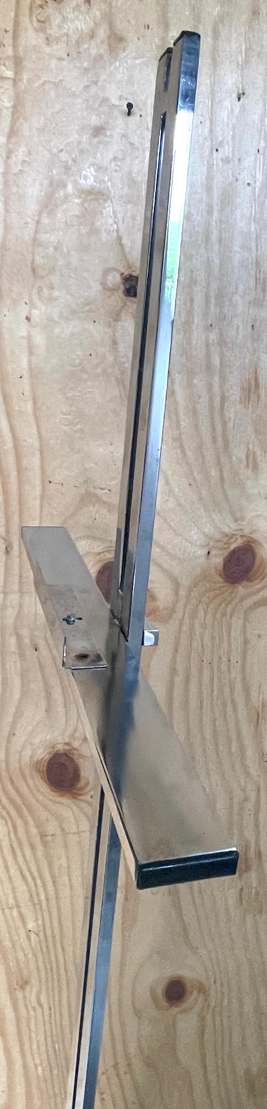 Milo Baughman Style 1980s Chrome Adjustable Easel - 13