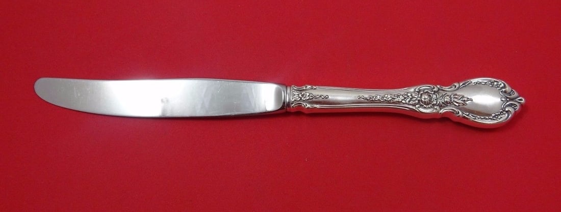 Towle Charlemagne Vintage Sterling Silver Dinner Knife 9 3/4 Inches: Towle Charlemagne Vintage Sterling Silver Dinner Knife 9 3/4 Inches This vintage dinner knife features the elegant Charlemagne pattern by Towle, crafted from high-quality sterling silver with a stainl