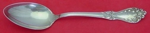 Watson Princess Sterling Silver Place Soup Spoon Monogrammed 6 3/4": Watson Princess Sterling Silver Place Soup Spoon Monogrammed 6 3/4" This elegant place soup spoon is crafted in sterling silver and features the classic Princess pattern by Watson. Measuring 6 3/4 inc