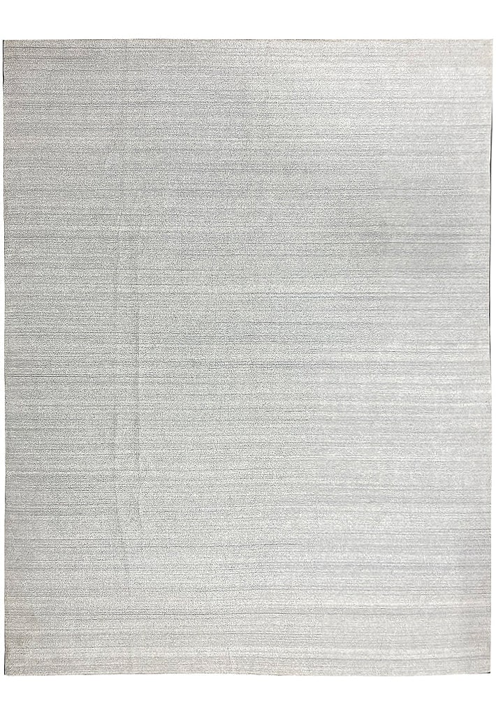 Gray Handmade Wool Contemporary Rug 12.6 x 15.1 (1 of 10)