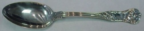 Gorham New Queens Sterling Silver Serving Spoon 8 3/4 in (1 of 2)