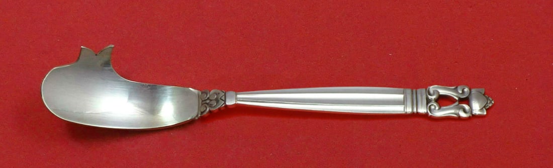 Georg Jensen Acorn Sterling Silver Cheese Knife Custom 5 3/4 Inch (1 of 1)