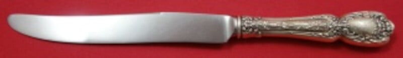 Sterling Silver New French Knife Florentine Pattern by Gorham 8 7/8 Inch: Sterling Silver New French Knife Florentine Pattern by Gorham 8 7/8 Inch This is a Florentine pattern regular knife by Gorham, featuring a sterling silver hollow handle and a stainless steel blade. Th