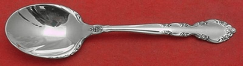 Oneida Grandeur Sterling Silver Sugar Spoon 6 Vintage Silverware: Oneida Grandeur Sterling Silver Sugar Spoon 6 Vintage Silverware This vintage 6" sugar spoon from Oneida features the elegant Grandeur pattern, showcasing exquisite craftsmanship in sterling silver. T