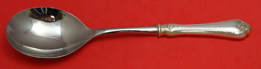 Whiting Duchess Sterling Silver Casserole Spoon 11 1/4 Custom Made: Whiting Duchess Sterling Silver Casserole Spoon 11 1/4 Custom Made This exquisite casserole spoon showcases the elegant Duchess pattern by Whiting. Crafted from high-quality sterling silver, this cust