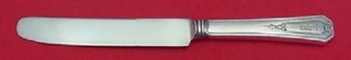 Wallace Princess Mary Sterling Silver Knife Blunt 8.5 Inches: Wallace Princess Mary Sterling Silver Knife Blunt 8.5 Inches This Princess Mary knife by Wallace is a stunning piece crafted from sterling silver. Featuring a blunt blade design, this regular knife me