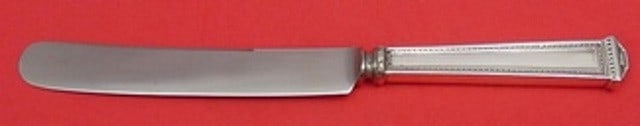 International Silver Pantheon Sterling Silver Dinner Knife 9 3/4 inch: International Silver Pantheon Sterling Silver Dinner Knife 9 3/4 inch This elegant dinner knife from the Pantheon pattern by International Sterling features a sterling silver hollow handle paired with