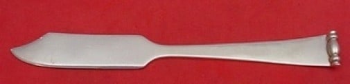 Allan Adler Modern Georgian Sterling Silver Butter Spreader 6.25 inches: Allan Adler Modern Georgian Sterling Silver Butter Spreader 6.25 inches This exquisite butter spreader, crafted by Allan Adler, features a flat handle design in the elegant Modern Georgian pattern. Ma