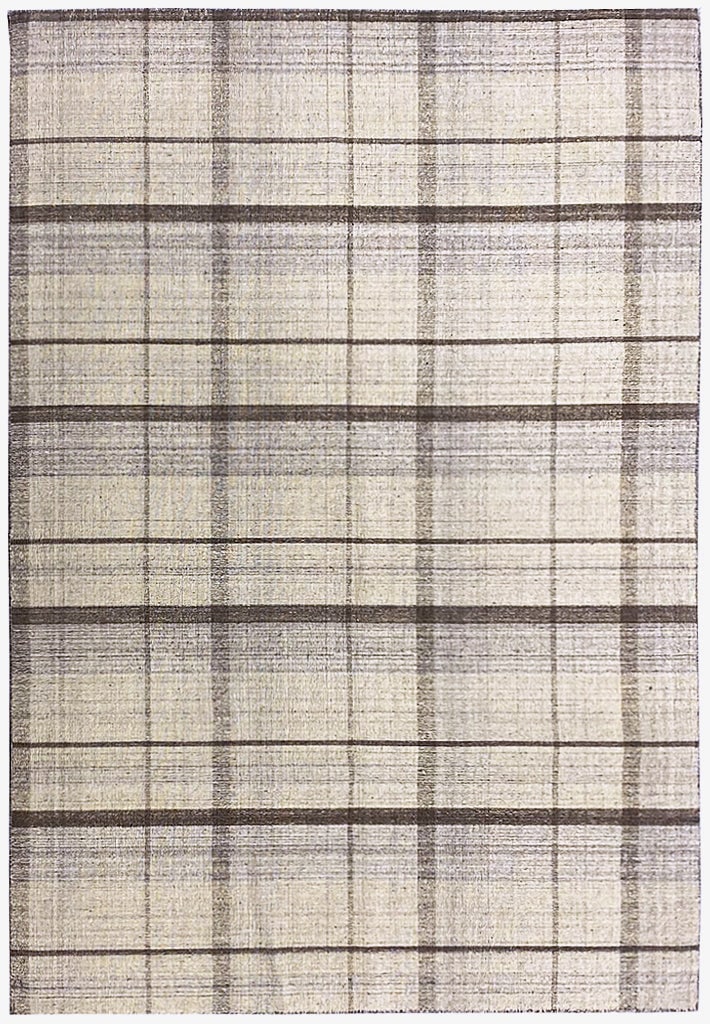 6.6 x 10 Double-Sided Natural Wool Area Rug Beige Brown Burberry Design: 6.6 x 10 Double-Sided Natural Wool Area Rug Beige Brown Burberry Design Free continental US Shipping Enhance your living space with this exquisite 6' x 10' Flat Weave Natural Wool Rug, a versatile dou