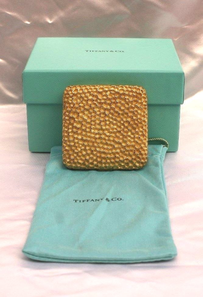 Tiffany 18k Gold Picture Frame with Original Box and Bag - 2