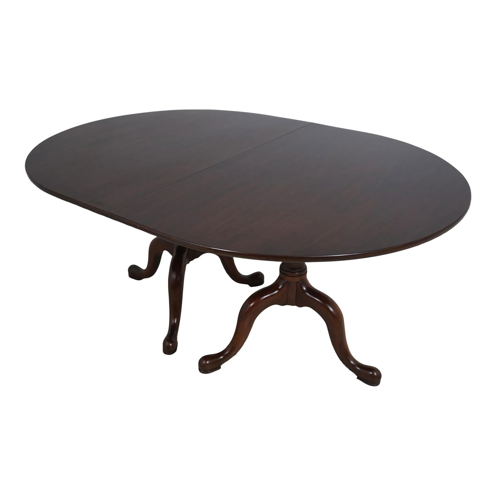Henkel Harris Mahogany Dining Table Model 2209 with 4 Leaves (1 of 10)