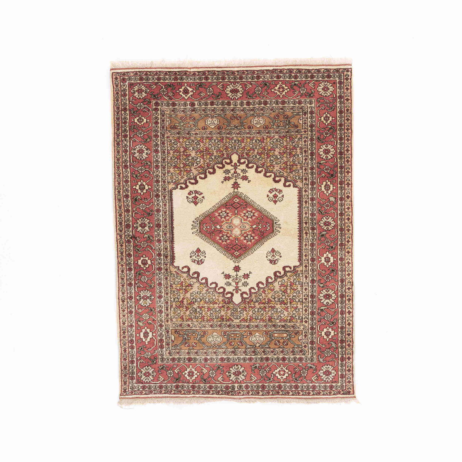 Authentic Handmade Anadol Wool Carpet 53.1 x 72.4 Inches (1 of 8)