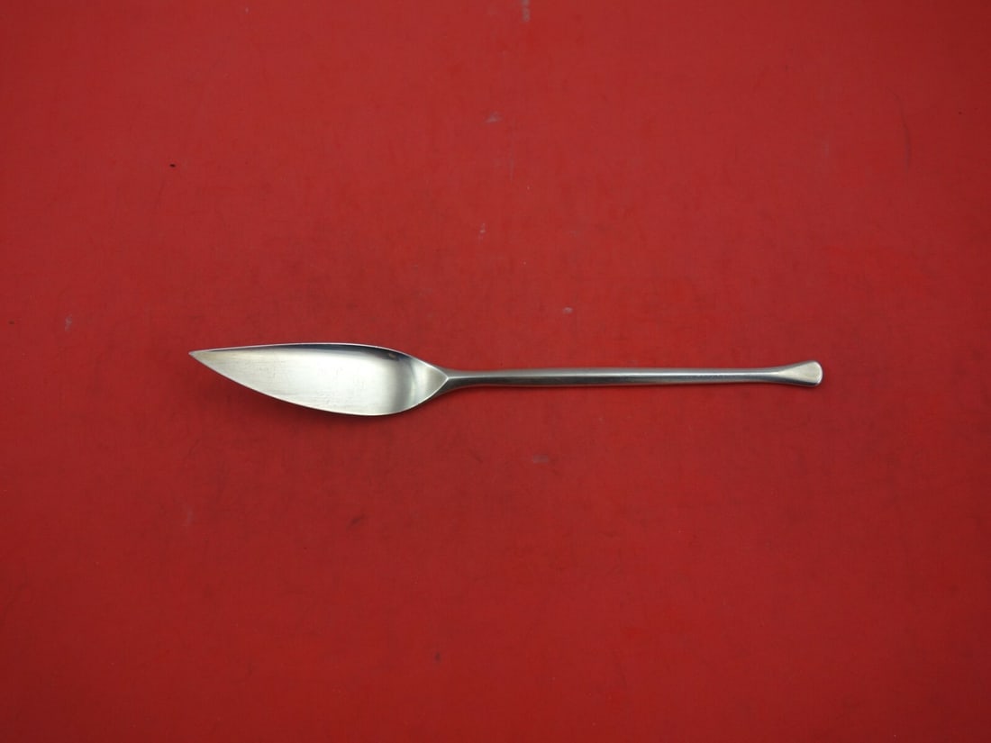 Michelsen Saphir Danish Sterling Silver Master Butter Knife 7 7/8" (1 of 3)