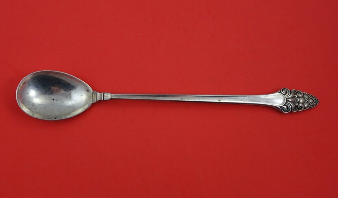 Gorham Sovereign Old Sterling Silver Bar Spoon 12 1/8 Vintage (1 of 2)