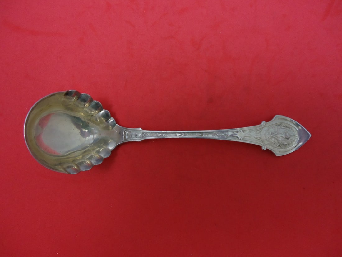 Wood & Hughes Angelo Sterling Silver Sauce Ladle 6.5 inches (1 of 1)