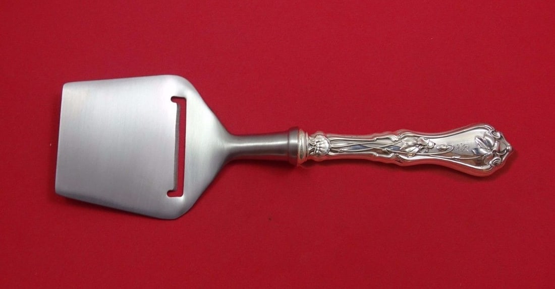 Whiting Violet Sterling Silver Cheese Plane Custom Monogrammed 8 1/4" (1 of 1)