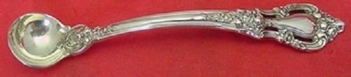 Eloquence by Lunt Sterling Silver Custom Mustard Ladle 5 1/4": Eloquence by Lunt Sterling Silver Custom Mustard Ladle 5 1/4" Introducing the Eloquence by Lunt Sterling Silver Mustard Ladle, a beautifully crafted piece that exemplifies fine craftsmanship. This cus