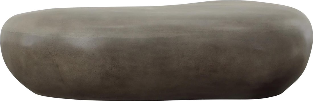 Sicilly Dark Gray Concrete Outdoor Bench 61.5" Width: Sicilly Dark Gray Concrete Outdoor Bench 61.5" Width Enhance your outdoor space with the Sicilly Dark Gray Outdoor Bench. This stylish and sturdy bench is designed for outdoor use, featuring a contemp