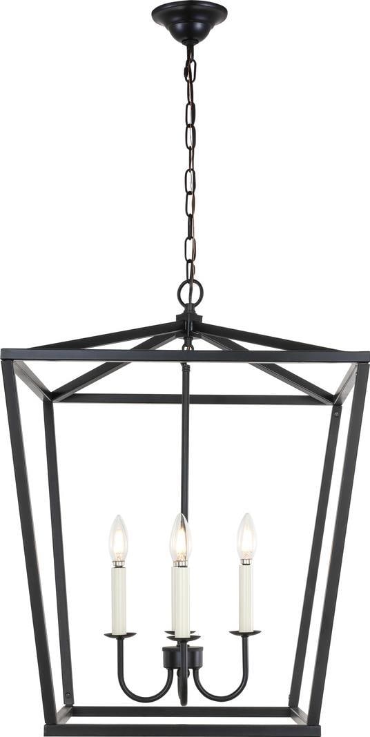 Maddox Adjustable Black Bowl Chandelier by Elegant Lighting UL-Listed: Maddox Adjustable Black Bowl Chandelier by Elegant Lighting UL-Listed Illuminate your home with the Maddox Adjustable Black Chandelier, a striking addition that perfectly blends style and functionalit