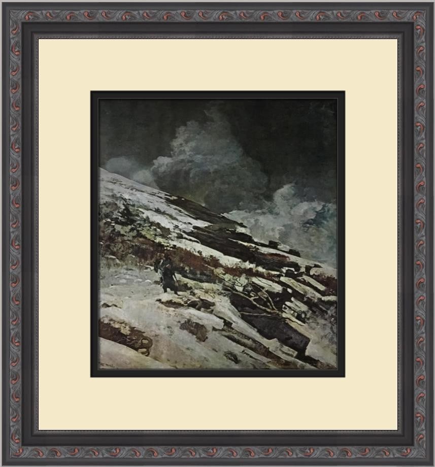 Winslow Homer Winter Coat Custom Framed Print 1981 USA Art: Winslow Homer Winter Coat Custom Framed Print 1981 USA Art This stunning custom framed print titled "Winter Coat" by renowned artist Winslow Homer captures the essence of expressionism and impressioni