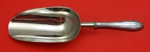 Gorham Virginia Sterling Silver Ice Scoop 9 3/4" Custom Made: Gorham Virginia Sterling Silver Ice Scoop 9 3/4" Custom Made This exquisite ice scoop from the "Virginia" pattern by Gorham is a stunning example of antique craftsmanship. Made from sterling silver, i