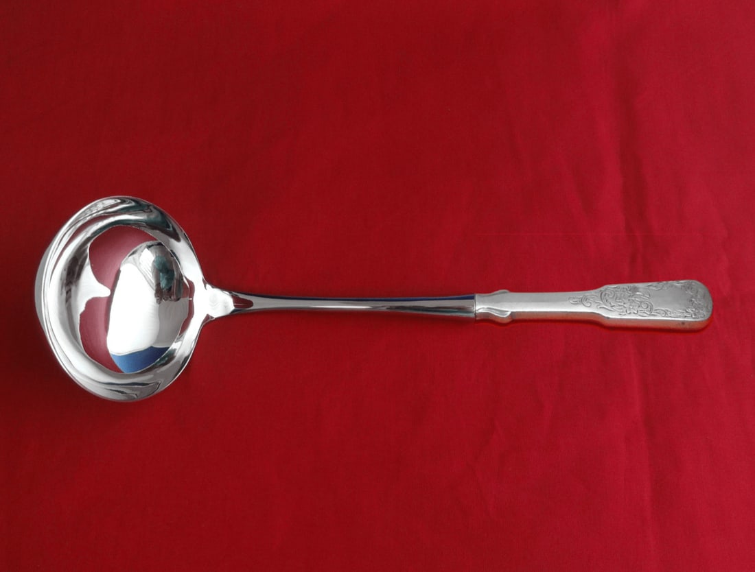 Towle Sixteen-Ninety Sterling Silver Soup Ladle Custom 10 1/2" (1 of 2)