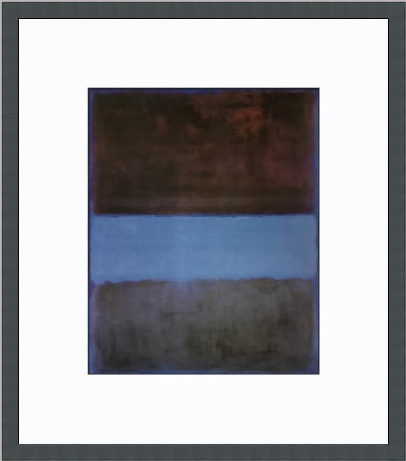 Mark Rothko No. 61 Framed Art Print Abstract 2003 (1 of 2)