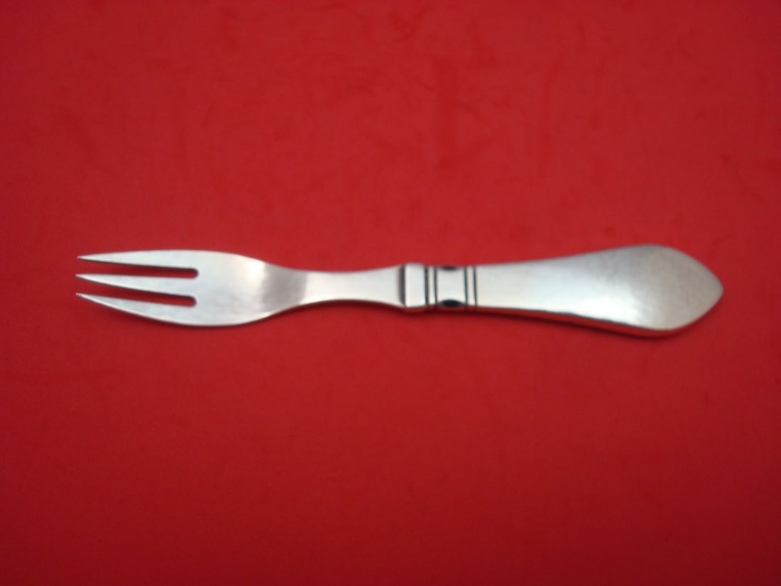 Georg Jensen Continental Sterling Silver Fruit Fork 5 3/4" (1 of 1)