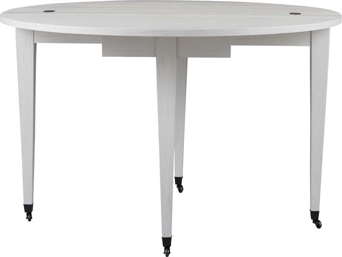 Universal White Sand Watercolor Dining Table 31H 46W 46D (1 of 3)
