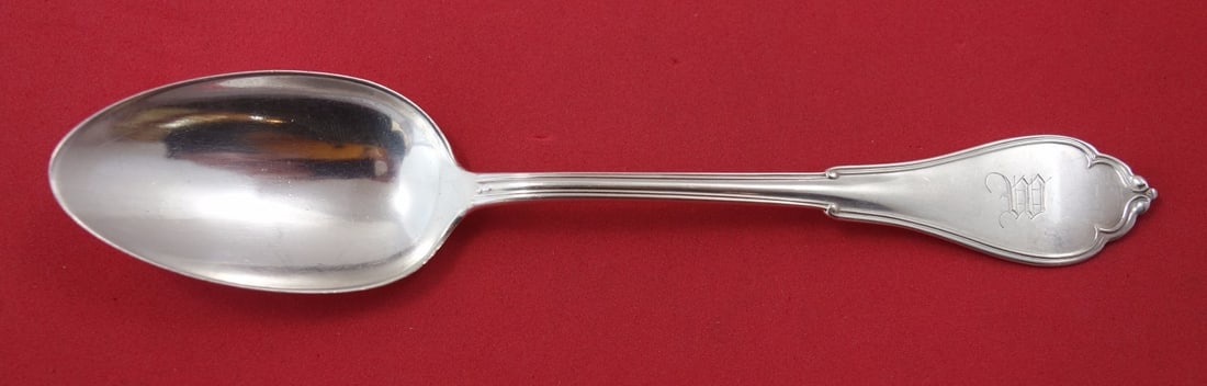 Vanderslice Gothic Eureka Sterling Silver Teaspoon 6 Rare Flatware: Vanderslice Gothic Eureka Sterling Silver Teaspoon 6 Rare Flatware This exquisite Gothic, also known as Eureka, sterling silver teaspoon was crafted by Vanderslice. Measuring 6 inches in length, this
