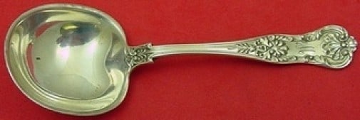 Gorham New Queens Sterling Silver Nut Spoon 4 3/4" Monogrammed (1 of 1)