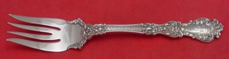 Gorham Henry II Sterling Silver Salad Fish Fork 7 Inch Antique: Gorham Henry II Sterling Silver Salad Fish Fork 7 Inch Antique This exquisite Henry II salad or fish fork by Gorham is a stunning example of antique craftsmanship. Measuring 7 inches, this fork is mad