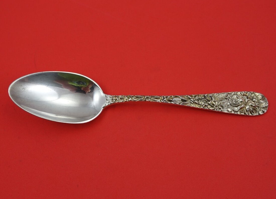 Stieff Princess Sterling Silver 8.5 Inch Serving Spoon: Stieff Princess Sterling Silver 8.5 Inch Serving Spoon Enhance your dining experience with this exquisite serving spoon from Stieff, featuring the elegant Princess pattern. Crafted from high-quality s