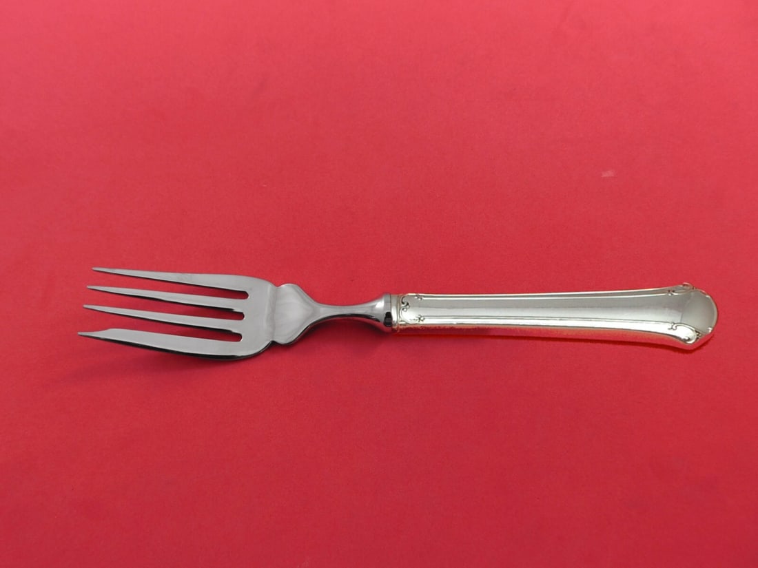 Towle Chippendale Sterling Silver Individual Fish Fork 8 Custom Notched Tine (1 of 3)