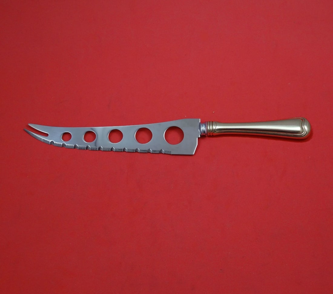 Gorham Old French Sterling Silver Charcuterie Knife 9 3/4 Custom Made: Gorham Old French Sterling Silver Charcuterie Knife 9 3/4 Custom Made Elevate your dining experience with this exquisite Old French Charcuterie Knife by Gorham. Measuring 9 3/4 inches in total length,