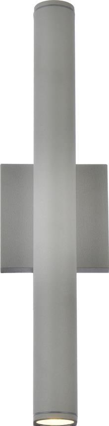 Elegant Lighting Modern LED Wall Light Outdoor Silver Finish: Elegant Lighting Modern LED Wall Light Outdoor Silver Finish Illuminate your outdoor spaces with this Modern LED Wall Light, featuring a sleek silver finish that complements any contemporary decor. De