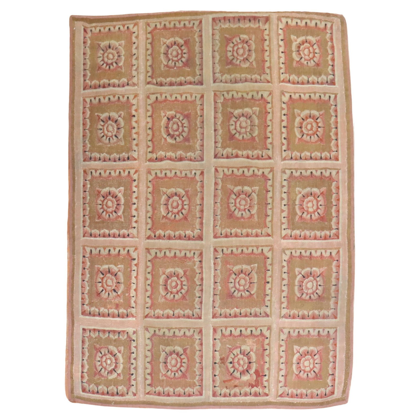 18th Century French Aubusson Tapestry Hand-Woven Wool 66 x 88 in (1 of 13)