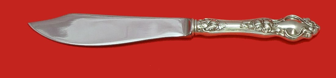 Violet by Wallace Sterling Silver Individual Fish Knife 8 1/4": Violet by Wallace Sterling Silver Individual Fish Knife 8 1/4" Add a touch of elegance to your dining experience with this Violet by Wallace individual fish knife. Crafted from high-quality sterling s