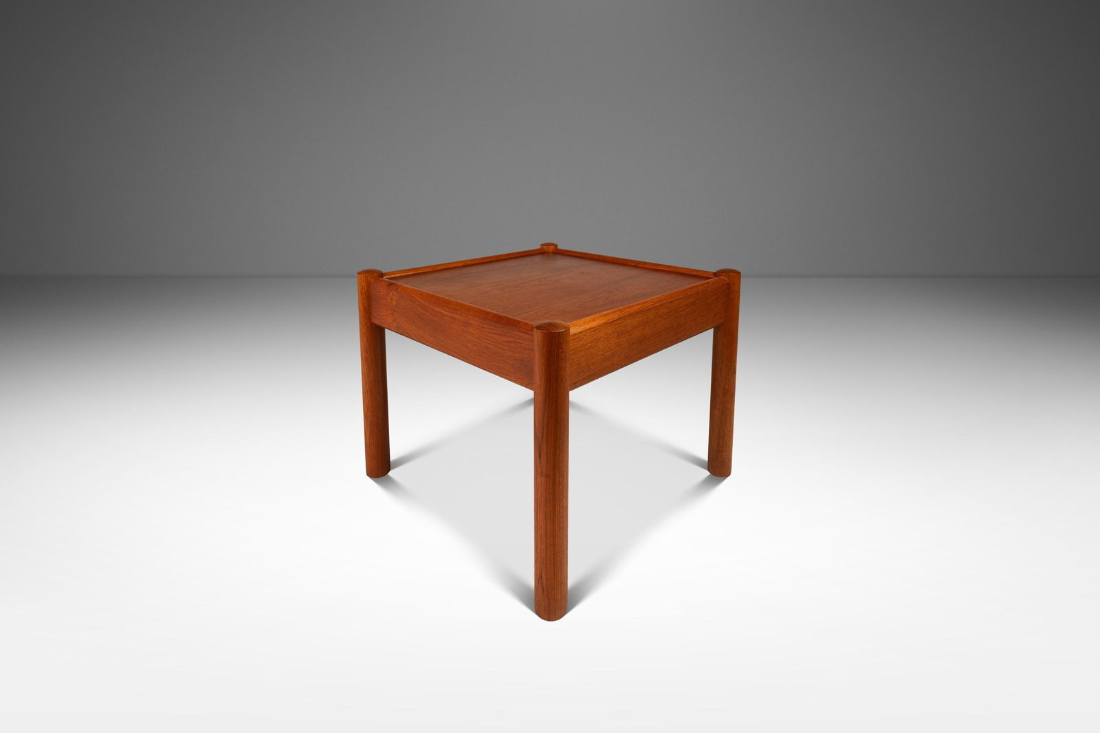 Danish Mid-Century Modern Teak Table by Domino Mobler 1970s (1 of 10)