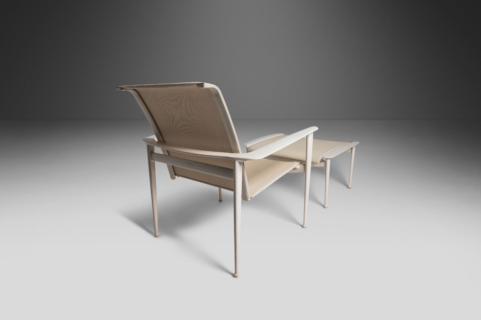 Brown Jordan Flight Lounge Chairs Set with Ottoman USA 2011 - 4