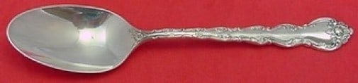 Wallace Feliciana Sterling Silver Teaspoon 6 Inch Flatware: Wallace Feliciana Sterling Silver Teaspoon 6 Inch Flatware This exquisite 6" teaspoon is crafted from high-quality sterling silver and features the elegant Feliciana pattern by Wallace. Dating post-19
