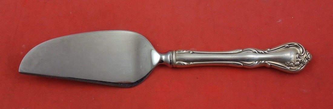 Reed and Barton Rose Cascade Sterling Silver Cheese Server 7 Inch: Reed and Barton Rose Cascade Sterling Silver Cheese Server 7 Inch This exquisite cheese server from the renowned Rose Cascade pattern by Reed and Barton is crafted from high-quality sterling silver. F